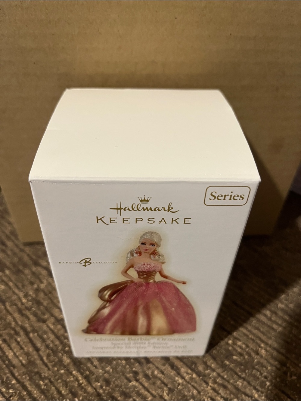 Keepsake celebration Barbie ornament  2009 edition NIb